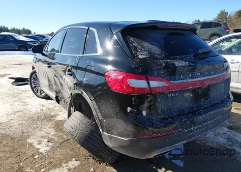 2018 Lincoln Mkx Reserve из США, поврежденный, VIN 2LMPJ8LR6JBL31024